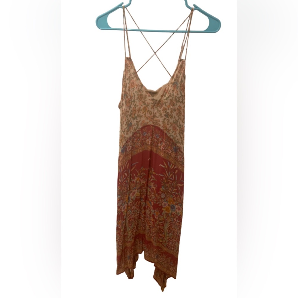 LUCKY BRAND pink floral sundress
